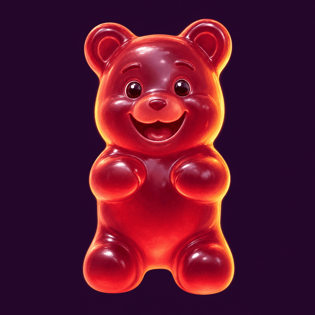 Gummy mascot